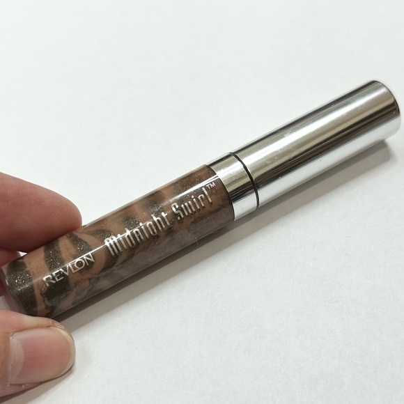 Revlon Midnight Swirl Lip Lustre- Taupe-Less 0.22 fl oz/6.4ml Shimmer Lip Gloss - Picture 3 of 6